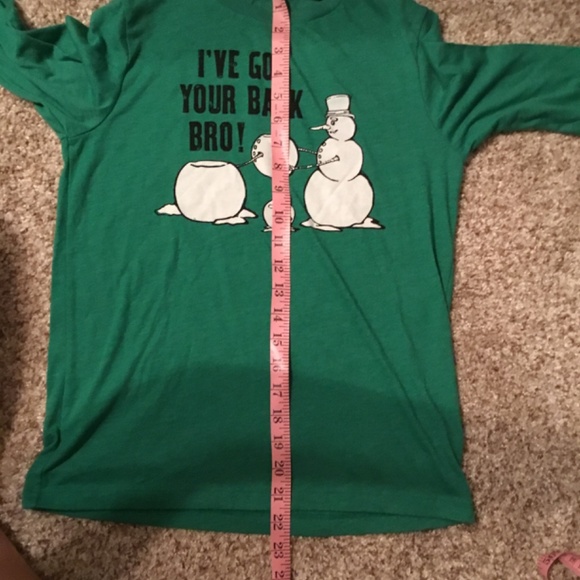 Snowman Long Sleeve tee - Picture 4 of 5
